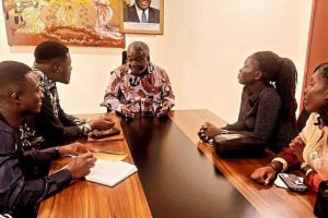 NEO VISITS PRESIDENTIAL ADVISOR ON HEALTH AT THE JUBILEE HOUSE